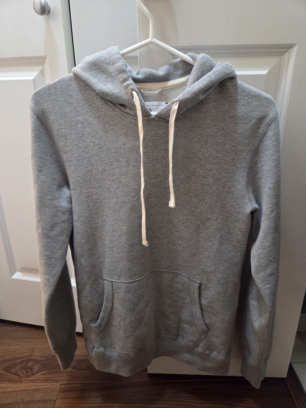 Reigning Champ Grey Terry Hoodie - Men XS Fits Women S - NWOT